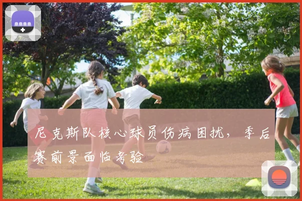 尼克斯队核心球员伤病困扰，季后赛前景面临考验
